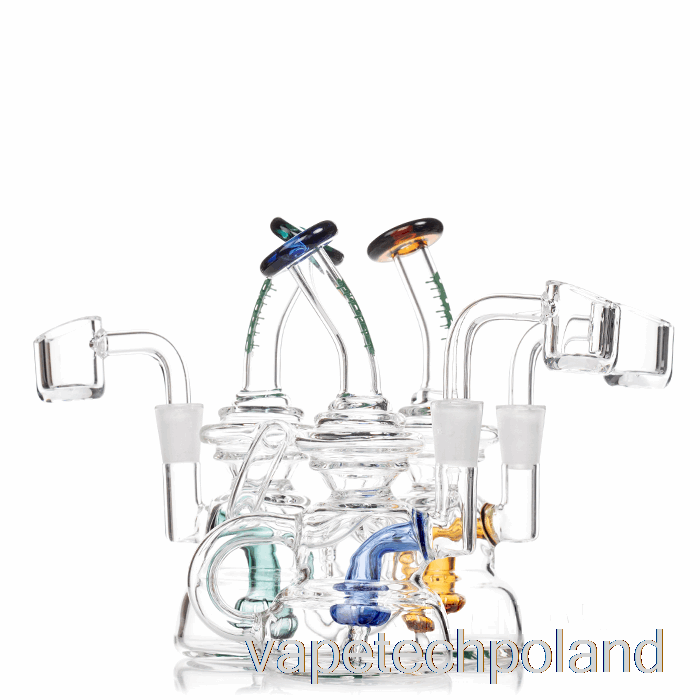 Vape Polska Ooze Flood Mini Dab Rig Ciemnoniebieski